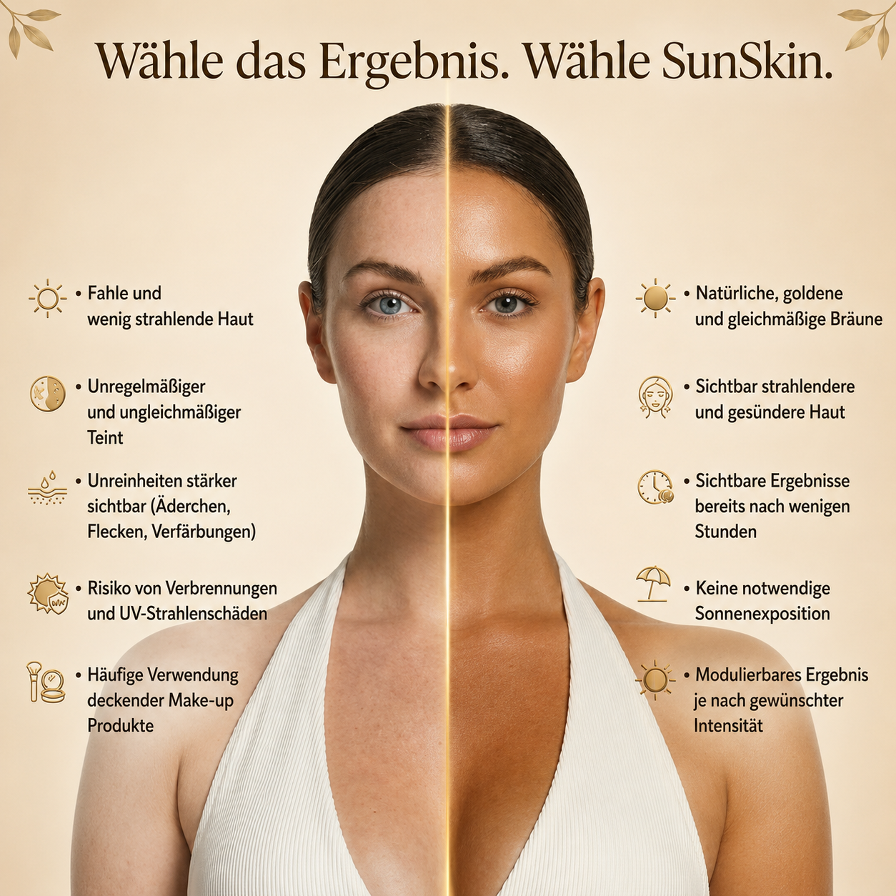SunSkin Mousse — Express Bräunung